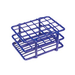 United Scientific Test Tube Rack, Wire, Epoxy-Coated, 24 Place, 13-16 Millimeter Tubes, Item Number 2089963