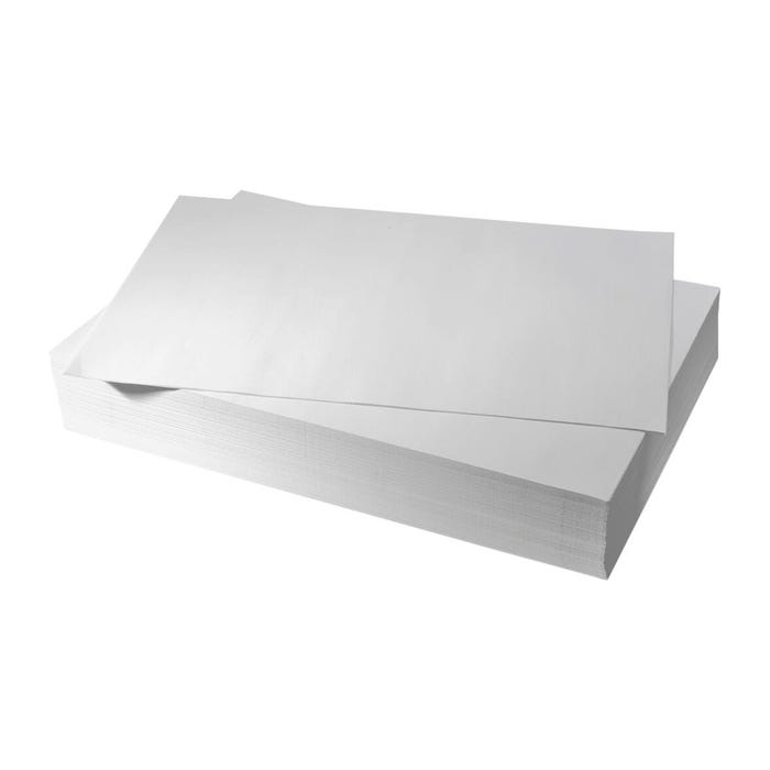 Nasco White Mixed Media Paper, 12 x 18 Inches, 60 lbs, Pack of 500