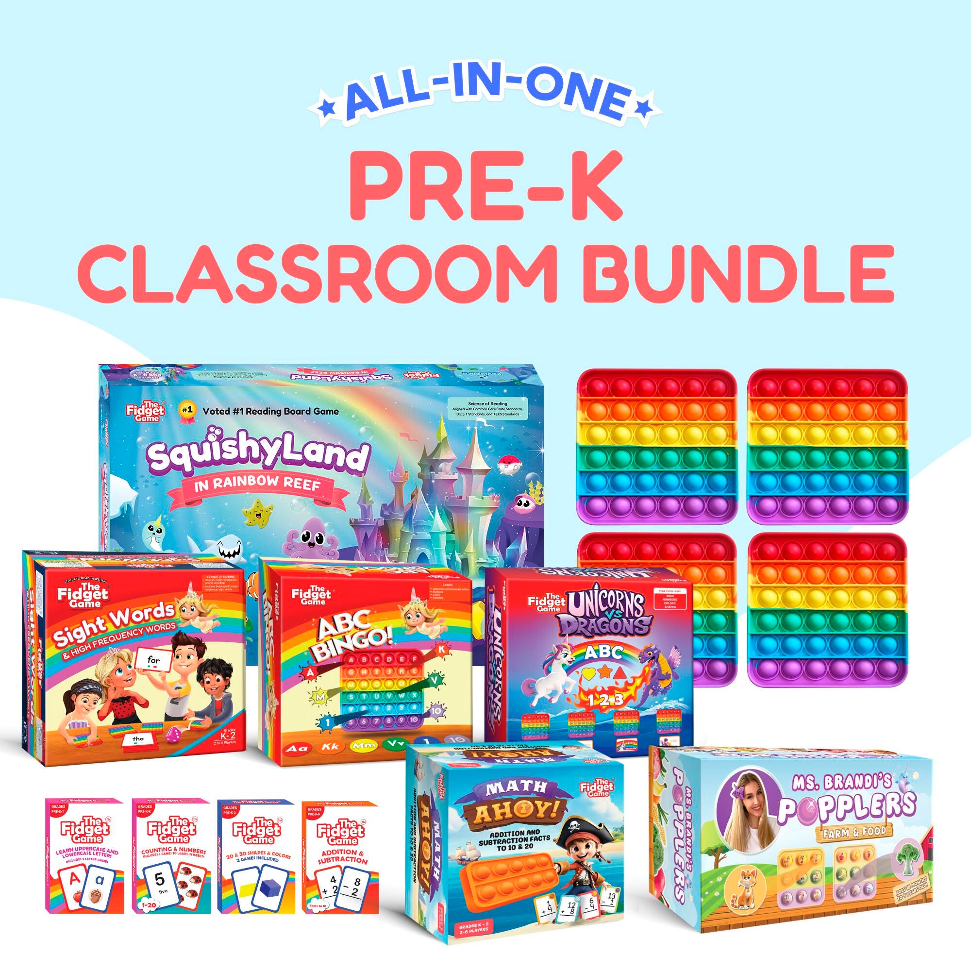 The Fidget Game Pre-K Classroom Bundle 2163013