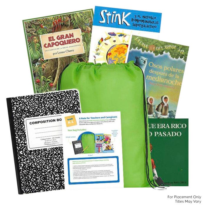 Achieve It! Spanish Take Home Reading Bag Favorite Fiction, Grade 3