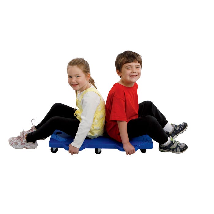 Sportime Double Scooter, 2 Person, 27-1/2 x 13 Inches, Blue