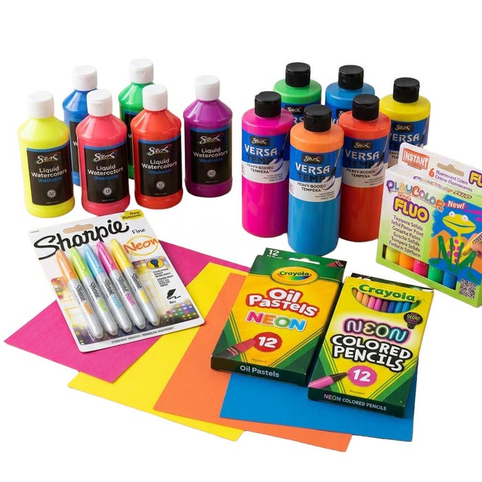 Neon Art Supply Enhancement Set
