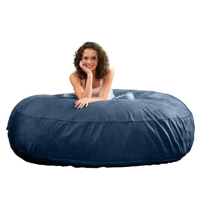 JAXX Cocoon Adult Bean Bag Chair, 6 Foot, 72 Diameter x 22 Inches