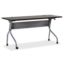Image for Lorell Training Table, Espresso with Silver Base, 60 x 23-1/2 x 29-1/2 Inches from School Specialty