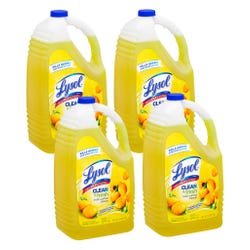 Lysol Clean & Fresh Multi Purpose Cleaner, Lemon Breeze, Case of 4 2001021