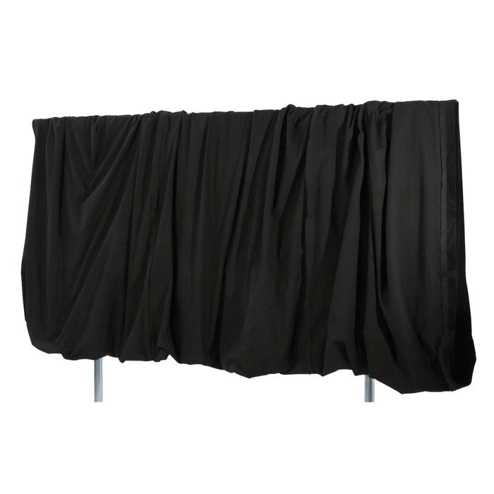 SICO America Inc Flat Drape, 96 Inches Long, 16 to 24 Inches High