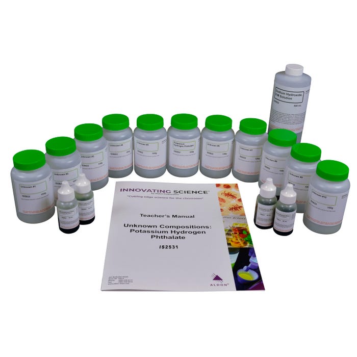 Innovating Science Unknown Compositions, Potassium Hydrogen Phthalate