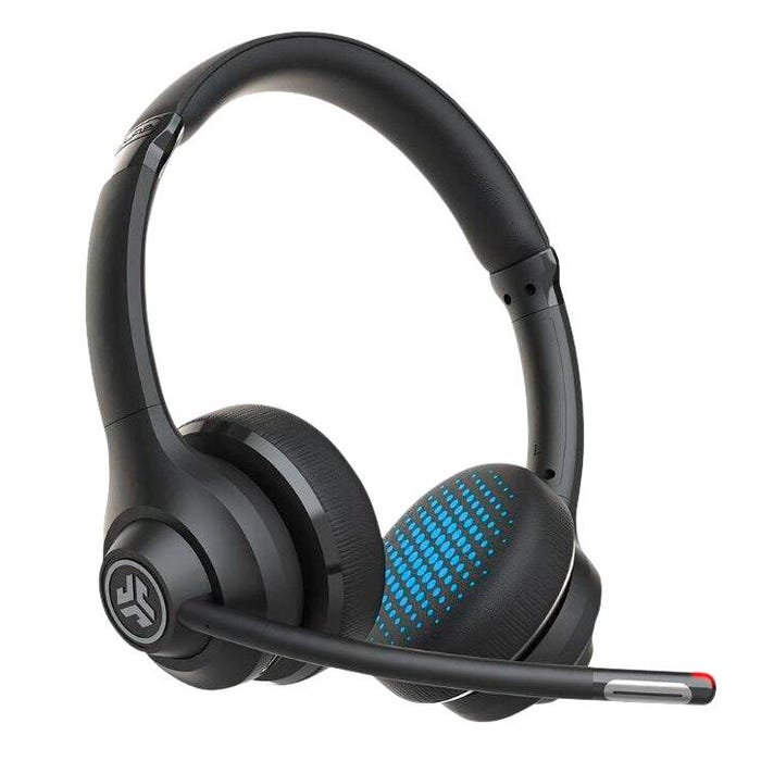 JLAB Go Work Wireless On-Ear Headset, Black/Blue