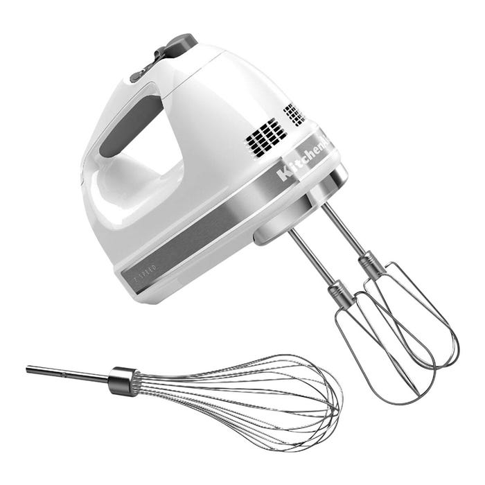 KitchenAid 7-Speed Hand Mixer, White