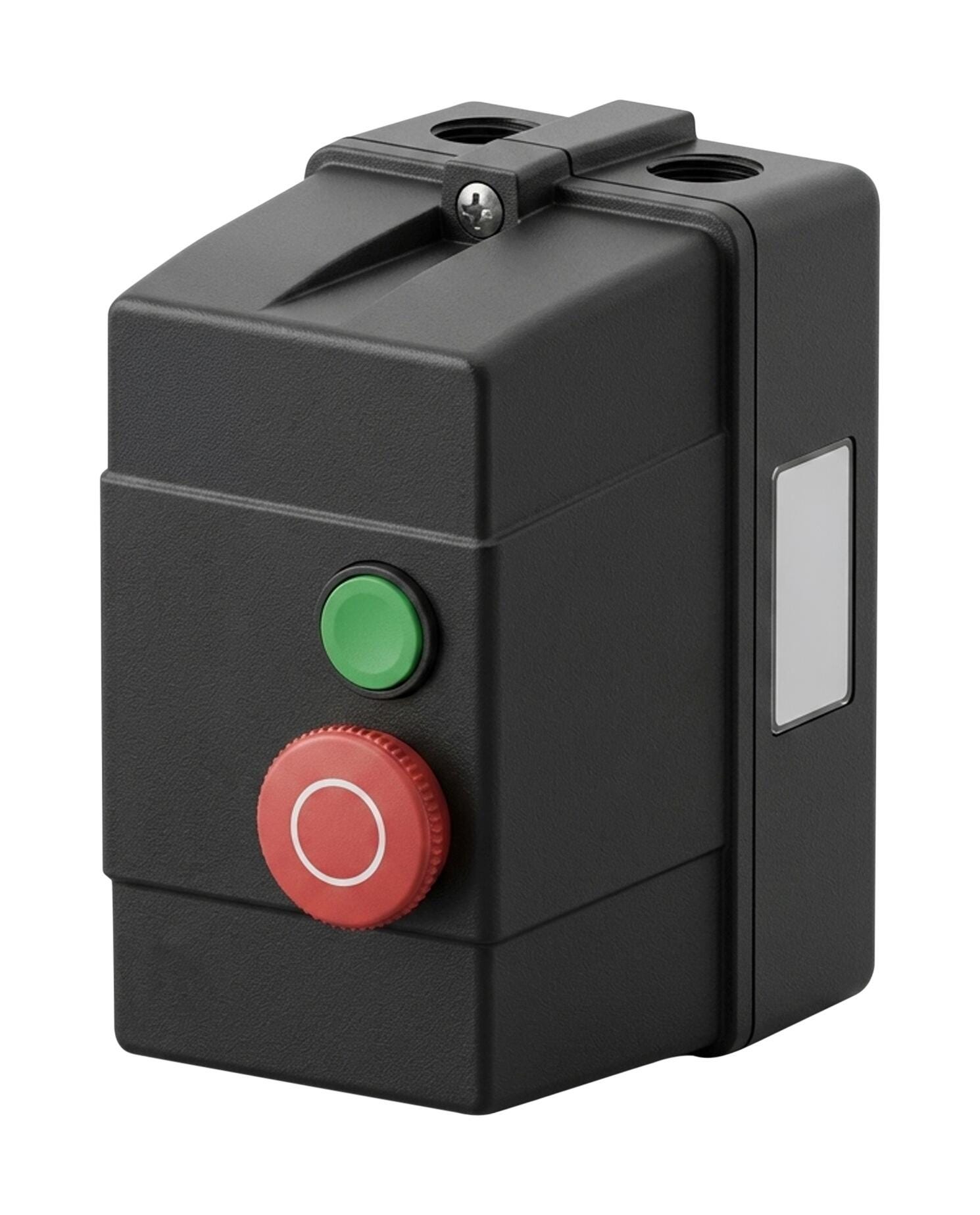 IAP Magnetic Motor Starter, 120V/1P, ABS Plastic Box