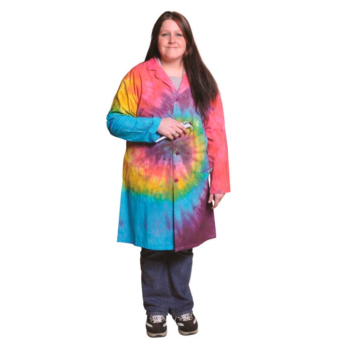United Scientific Tie-Dyed Laboratory Coat, Extra Large