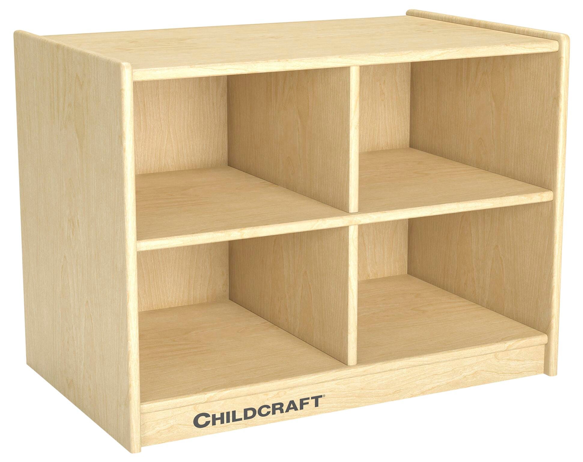 Image for Childcraft Cubby Storage Unit, 4 Big Tub Capacity, 25-5/8 x 16 x 19 Inches from School Specialty