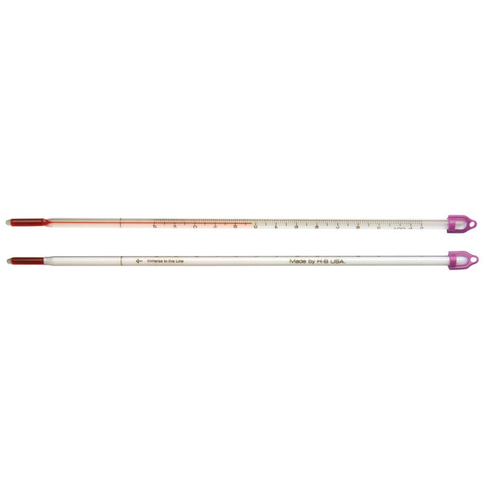Frey Scientific Student Grade Total Immersion Spirit Thermometer, -20 to 150 Degrees Celsius