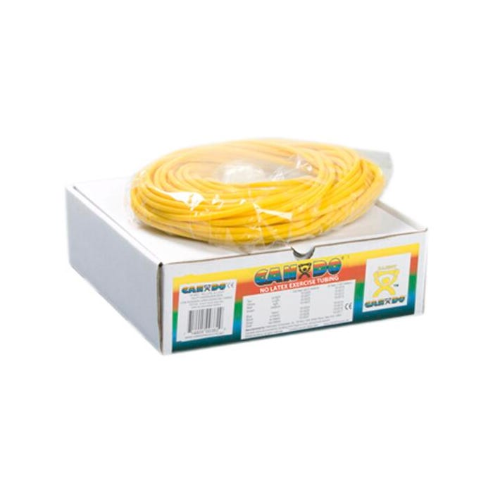 CanDo No-Latex X-Light Resistance Tube, 100 Feet, Yellow