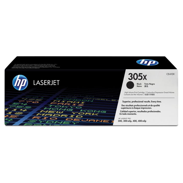 HP 305X Ink Cartridge, CE410X, Black