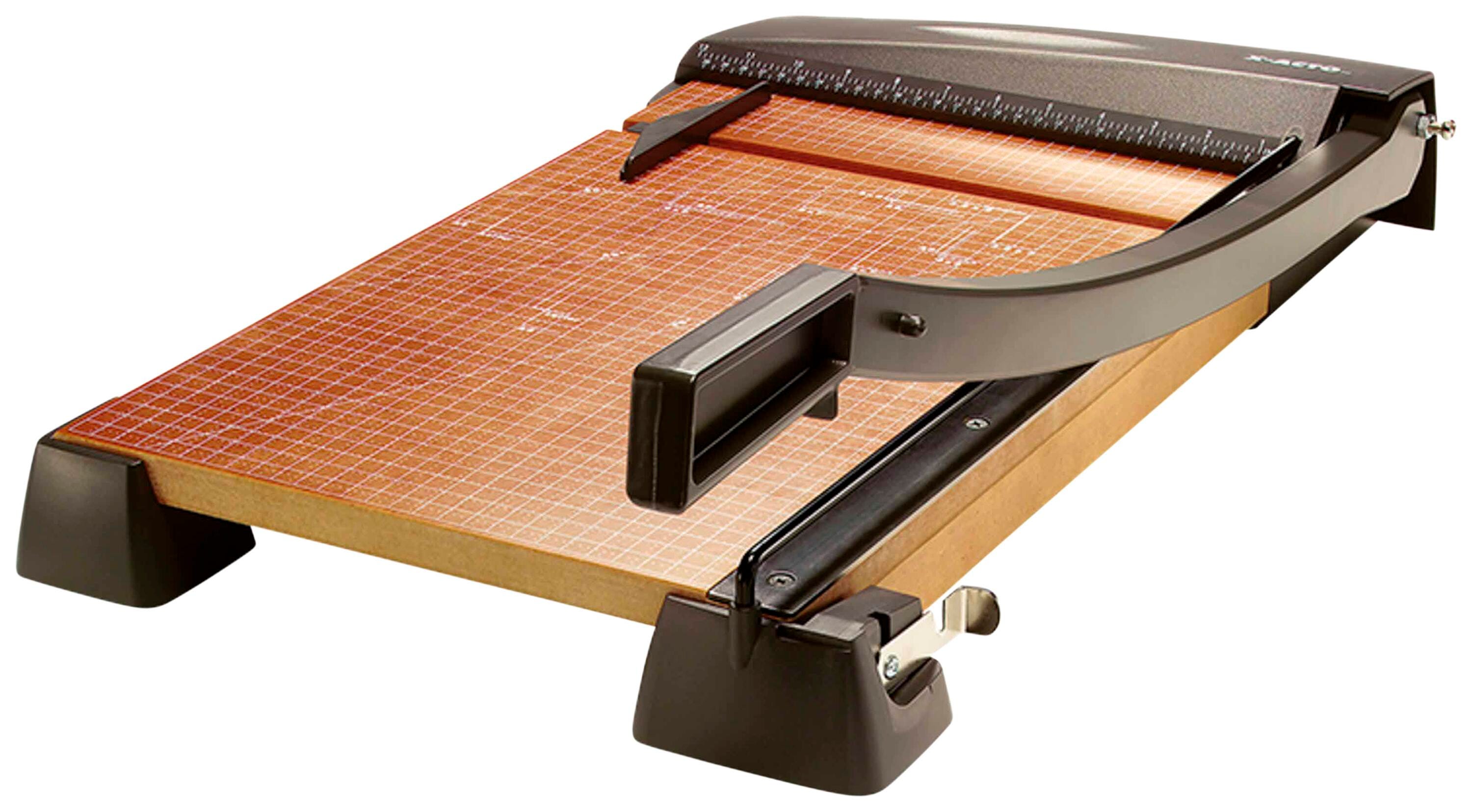 X-ACTO Heavy Duty Wood Base Paper Trimmer, 18 Inch Cut 011409