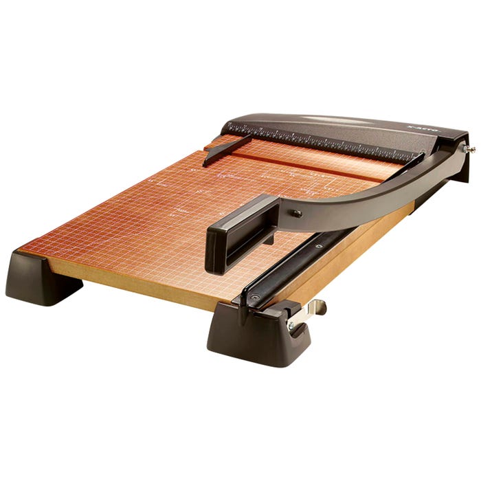 X-ACTO Heavy Duty Wood Base Paper Trimmer, 18 Inch Cut