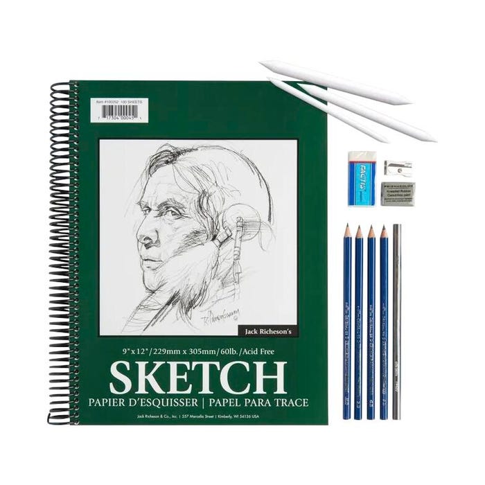 Nasco Student Drawing Set, 13 Pieces