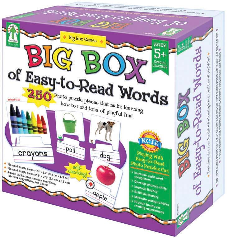 Easy to Read Word Game