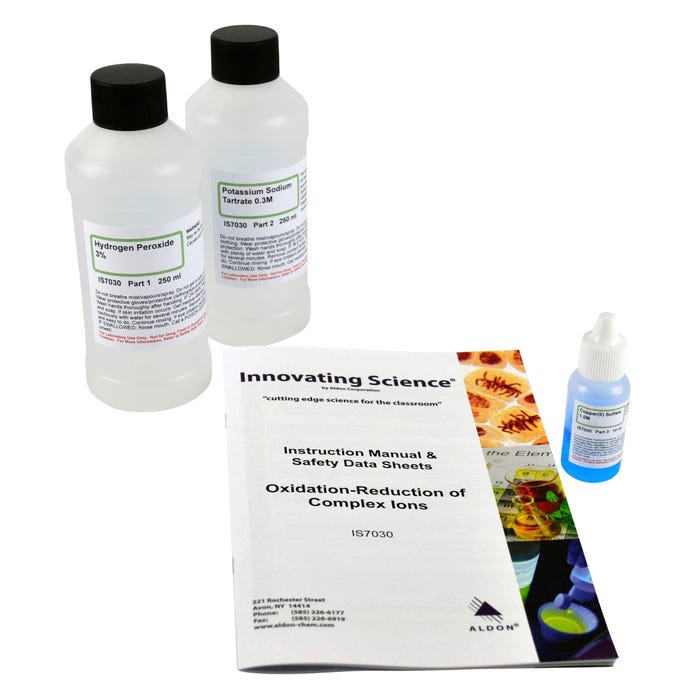 Innovating Science Oxidation-Reduction Of Complex Ions Chemical Demo