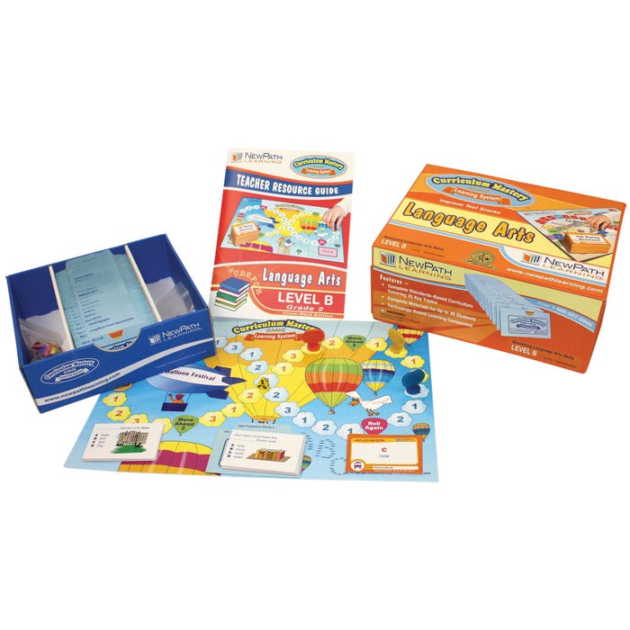 NewPath Learning English Language Arts Curriculum Mastery Games Classroom Pack, Grade 2