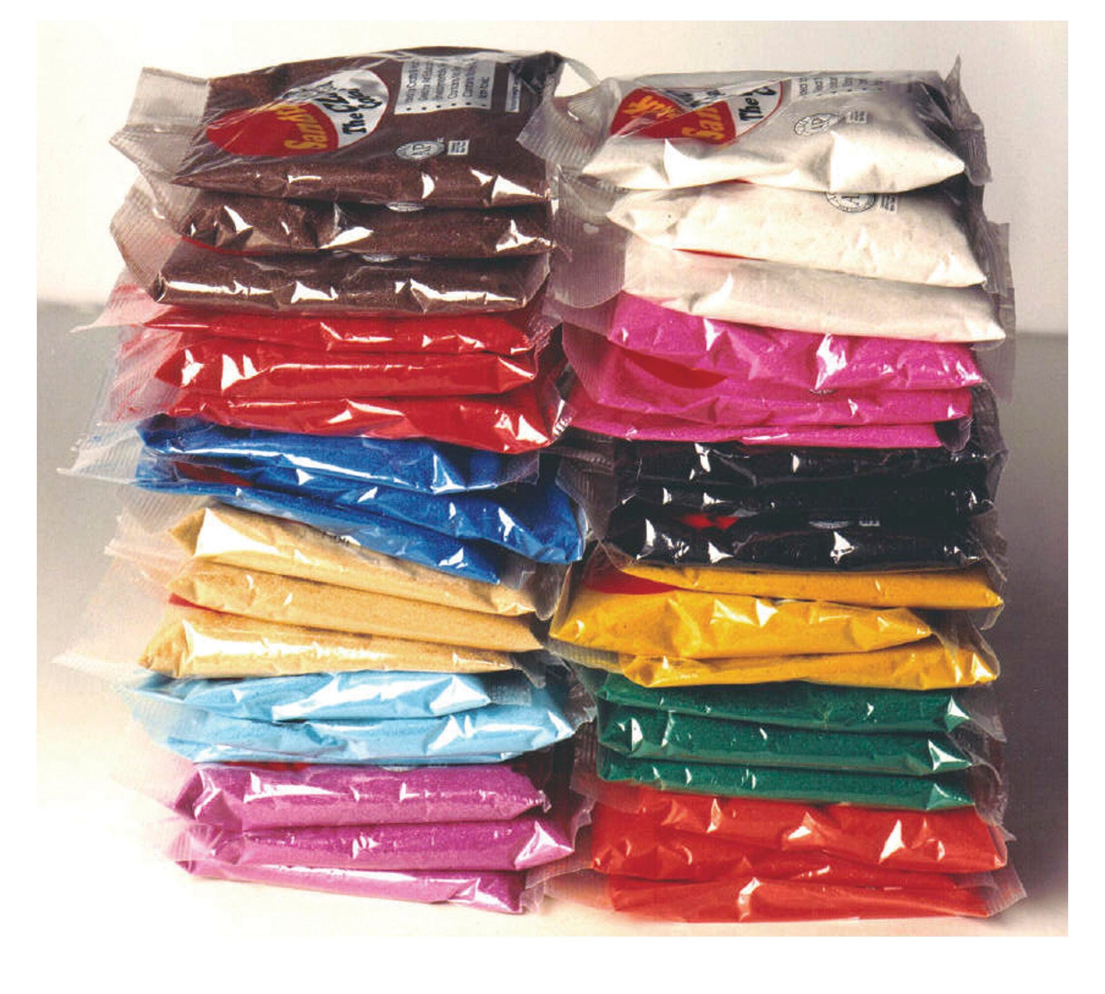 Sandtastik Sand Classroom Pack, 1 Pound Bags, Assorted Colors, Set of 36 223086
