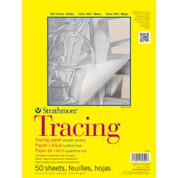 Image for Strathmore Medium Bound Parchment Tracing Pad, 9 x 12 Inches, 50 Sheets from School Specialty