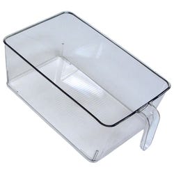 Dial Industries Large Bin with Handle, Clear 2132969