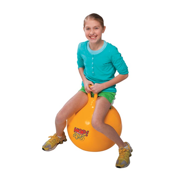 Gymnic Junior Hop 45 Spring Ball, Yellow