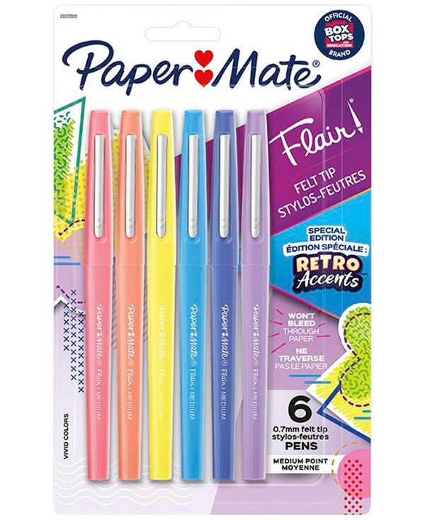 Fiber Tip Pens, Item Number 2047967