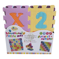 Alphabet and Numbers Educational Puzzle Mat 2120086