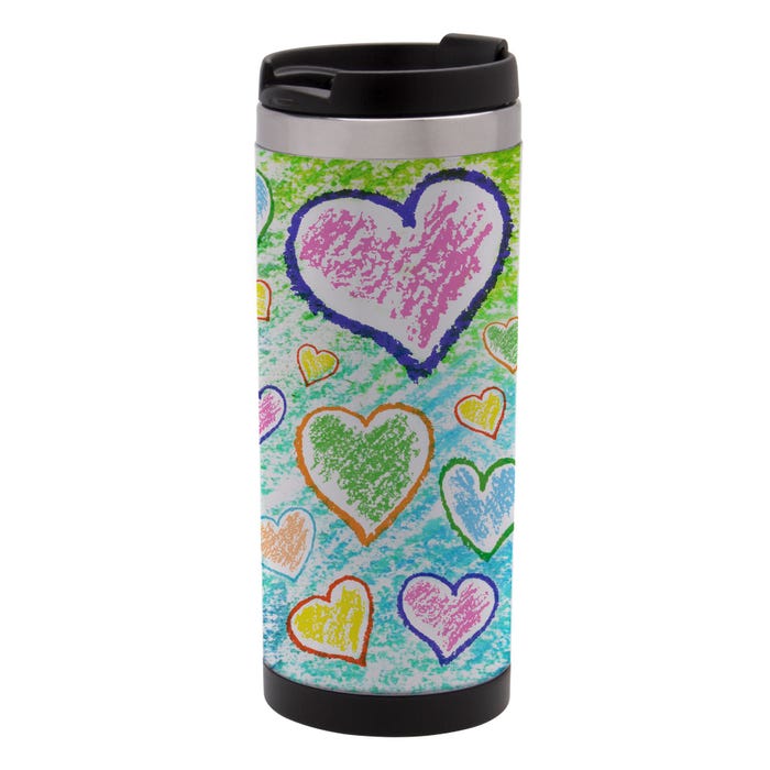 Thermo-Temp Design Your Own Tumbler, 12 Ounces, Stainless Steel