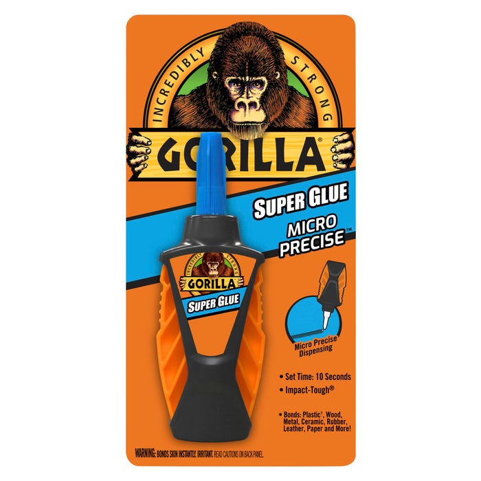 Gorilla Glue Super Glue Micro Precise, 0.19 Ounce