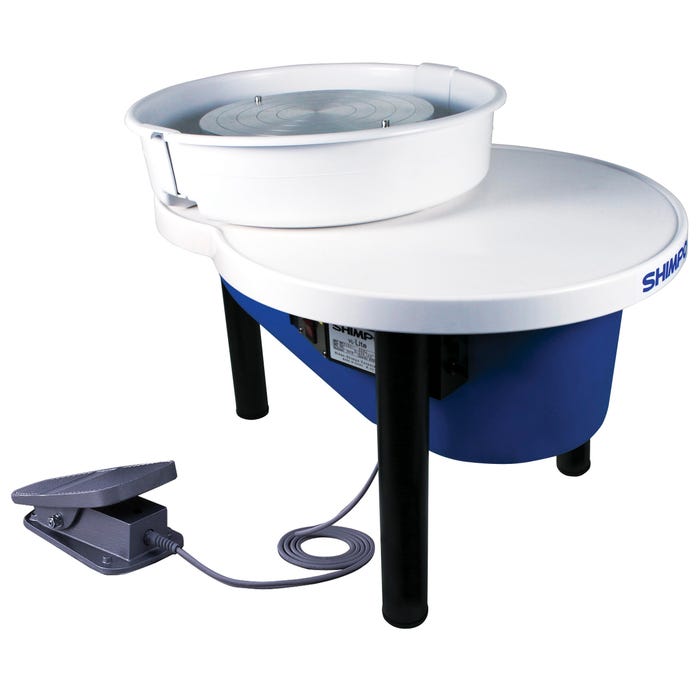 Shimpo VL Lite Pottery Wheel, 22 x 28 x 21 Inches