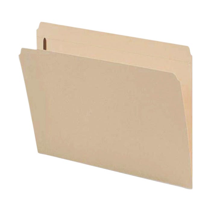 Smead Fastener Folders, Letter Size, Straight Cut, 1 K-Style Fastener, Manila, Pack of 50