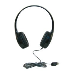 Image for Califone KH-08 USB BK On-Ear Headphones, USB, Black from School Specialty