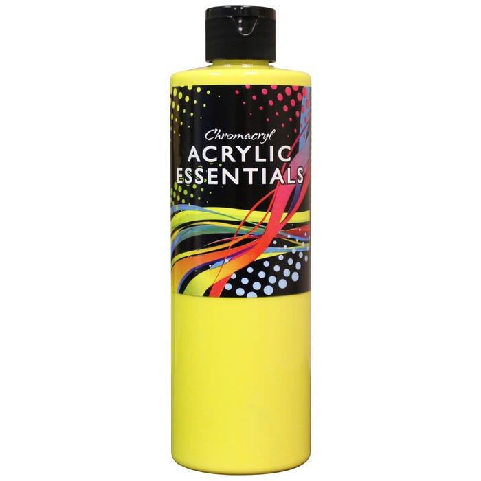 Chromacryl Acrylic Essentials, Cool Yellow, Pint