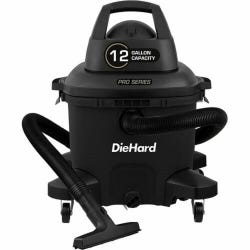 DieHard Vacuum, Wet/Dry, 12 Gallon, 6 Horsepower 2146049