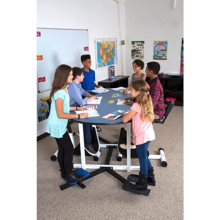 KIDSFIT KC-6ST Six Person Variety Desk, Standing