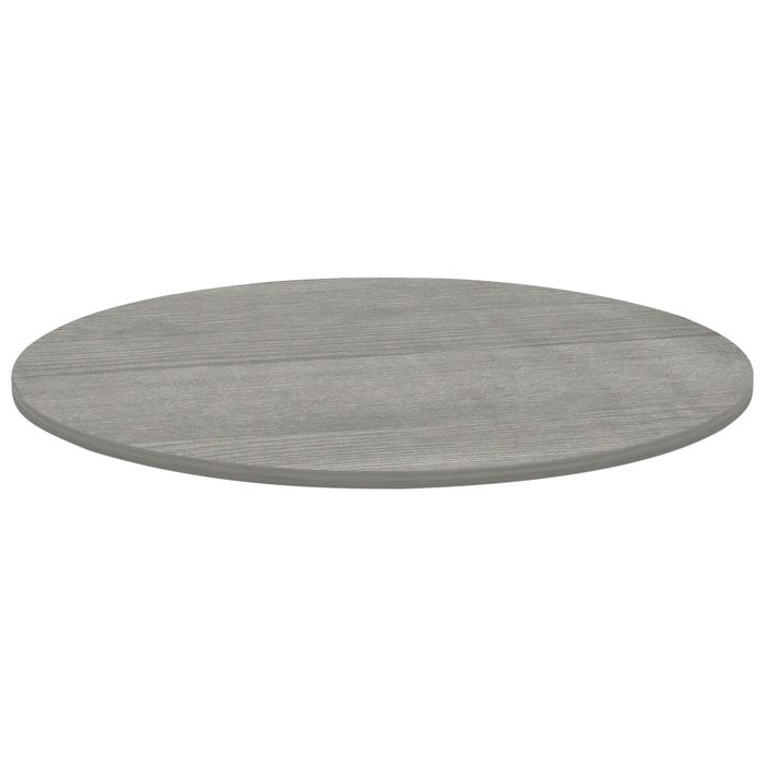 Classroom Select Round Conference Tabletop, 48 Inch Diameter, Weathered Charcoal
