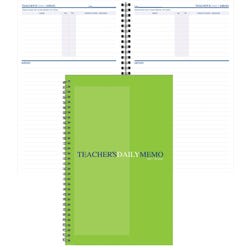 Daily Memo Book, 5-7/8 x 9-3/8 Inches, White, Item Number 1481859