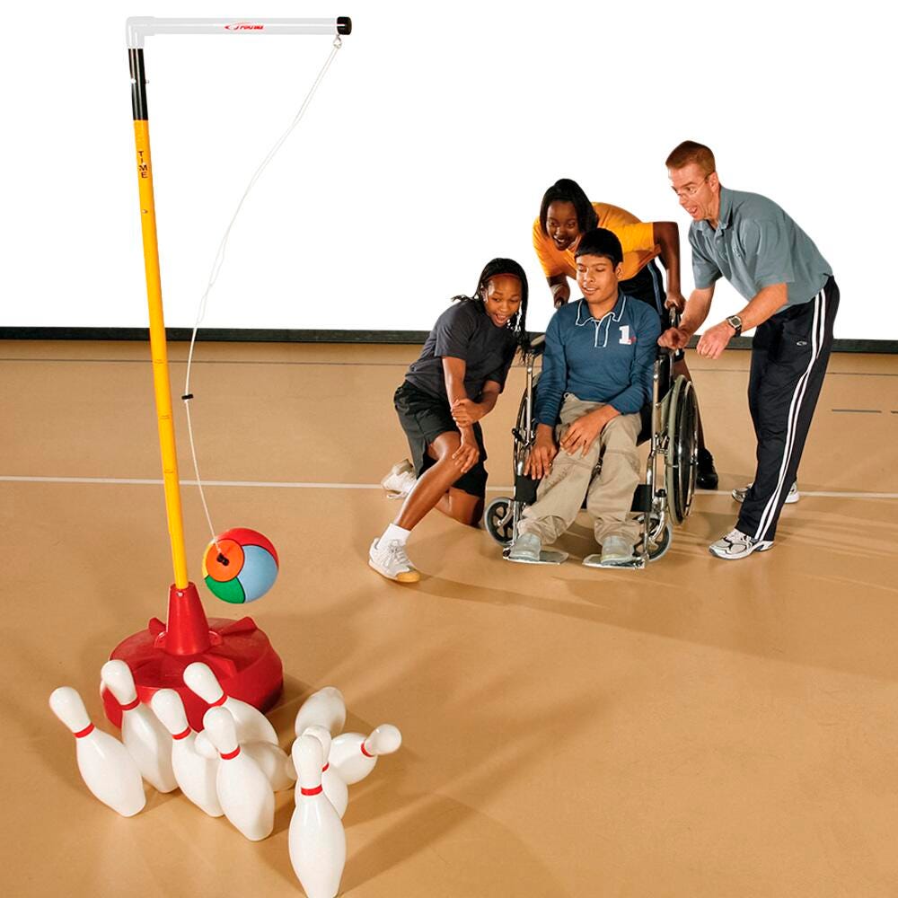 Sportime BigRedBase PendulumBowler System, Item Number 1283350