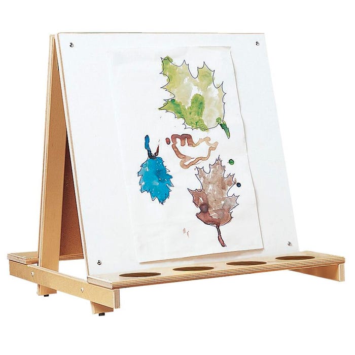 Childcraft Tabletop Easel, 21-5/8 x 23 x 22-5/8 Inches