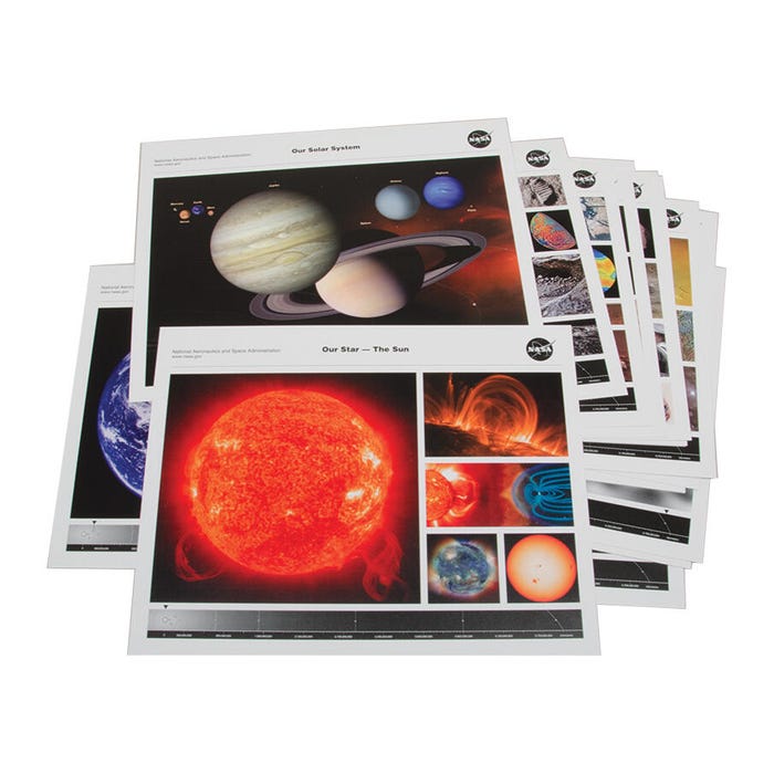 Delta Education Solar System Lithographs, Set of 20
