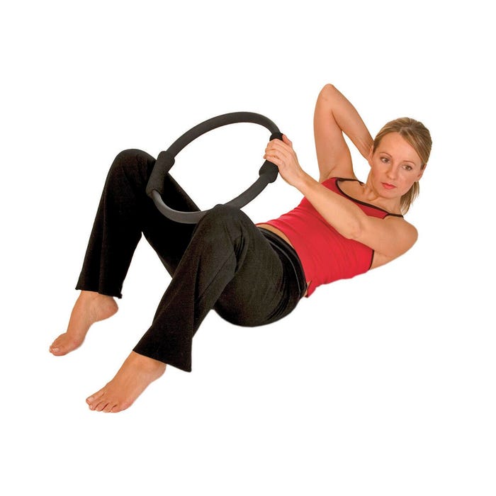 Aeromat Light-Weight Pilates Ring, 14 Inch Diameter, Black