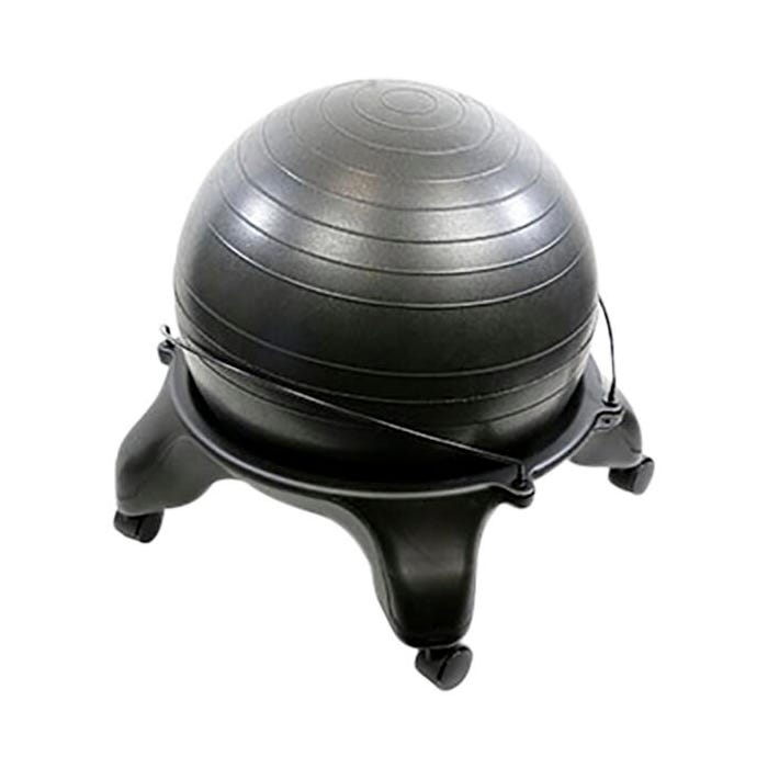 CanDo Plastic Ball Chair without Back, Adult Size, 22 Inch Ball
