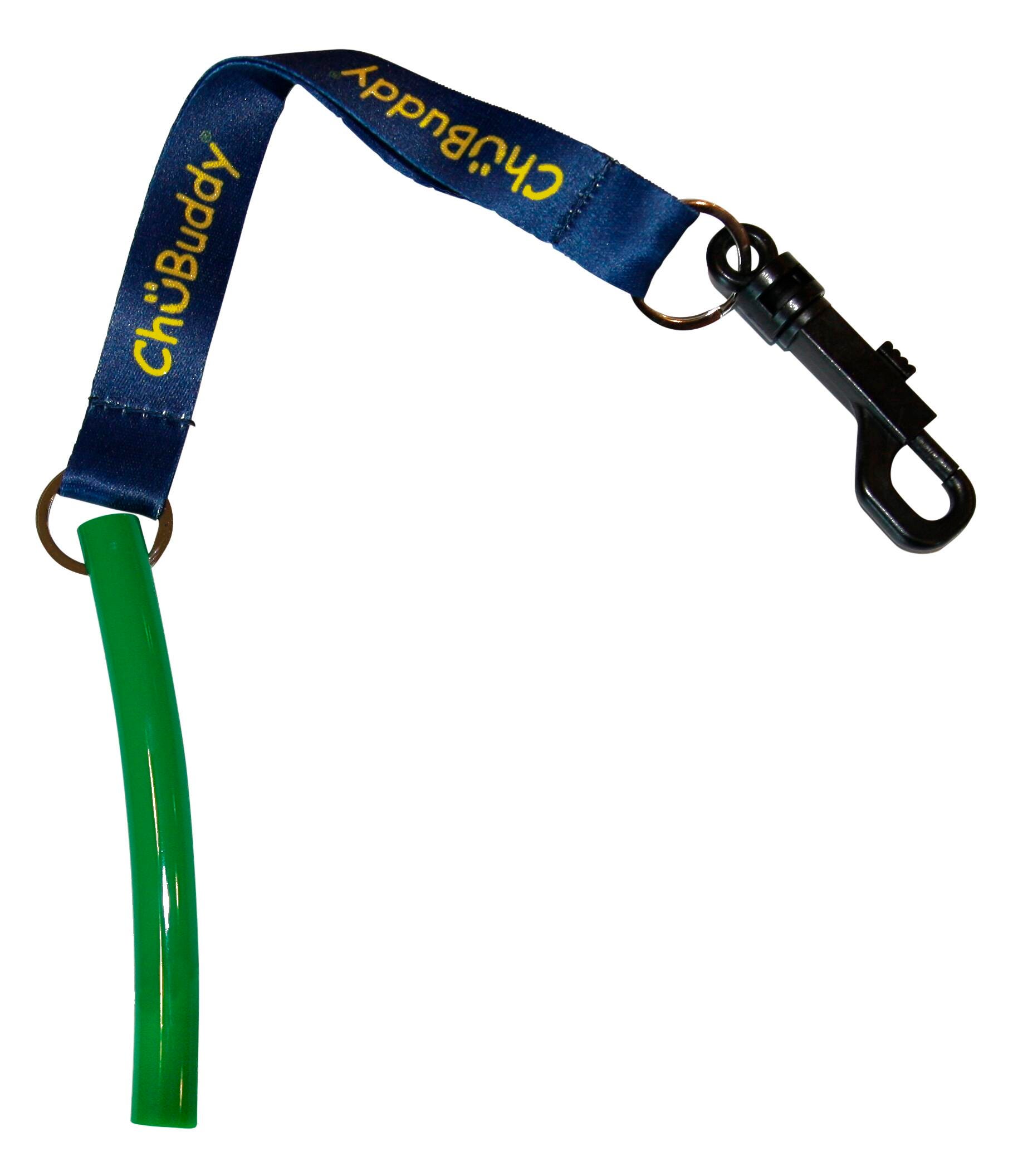 ChuBuddy Strong Tube Regular Clip On, 1/2 Inches, Green 2102892