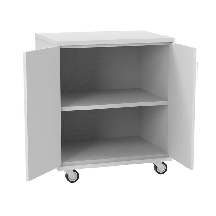 WB Manufacturing Replay Double Door Base Cabinet, 1 Adjustable Shelf