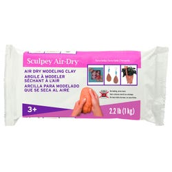 Sculpey Air-Dry™ Terra Cotta, Non Toxic, Air Dry Clay, 2.2 pound 2149072
