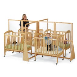 Jonti-Craft See-Thru Quad Crib Divider, 126 x 76-1/2 x 59-1/2 Inches, Item Number 1426189